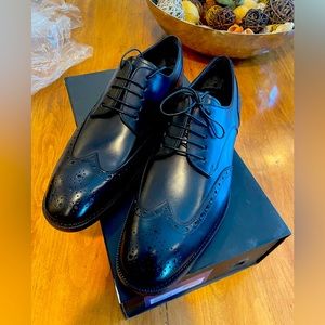 Allen Edmonds Modigliani wingtip 10.5 EEE black shoes ***price reduced***